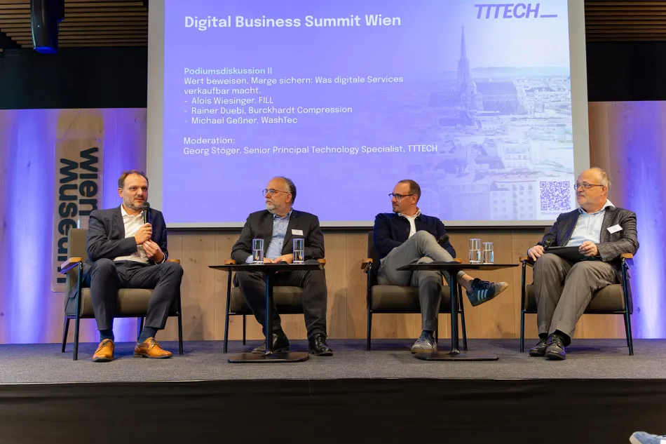 Panel discussion at the Digital Business Summit Vienna