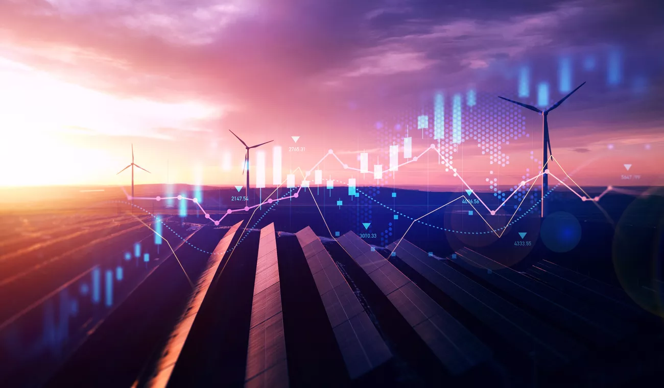 Energy market visual