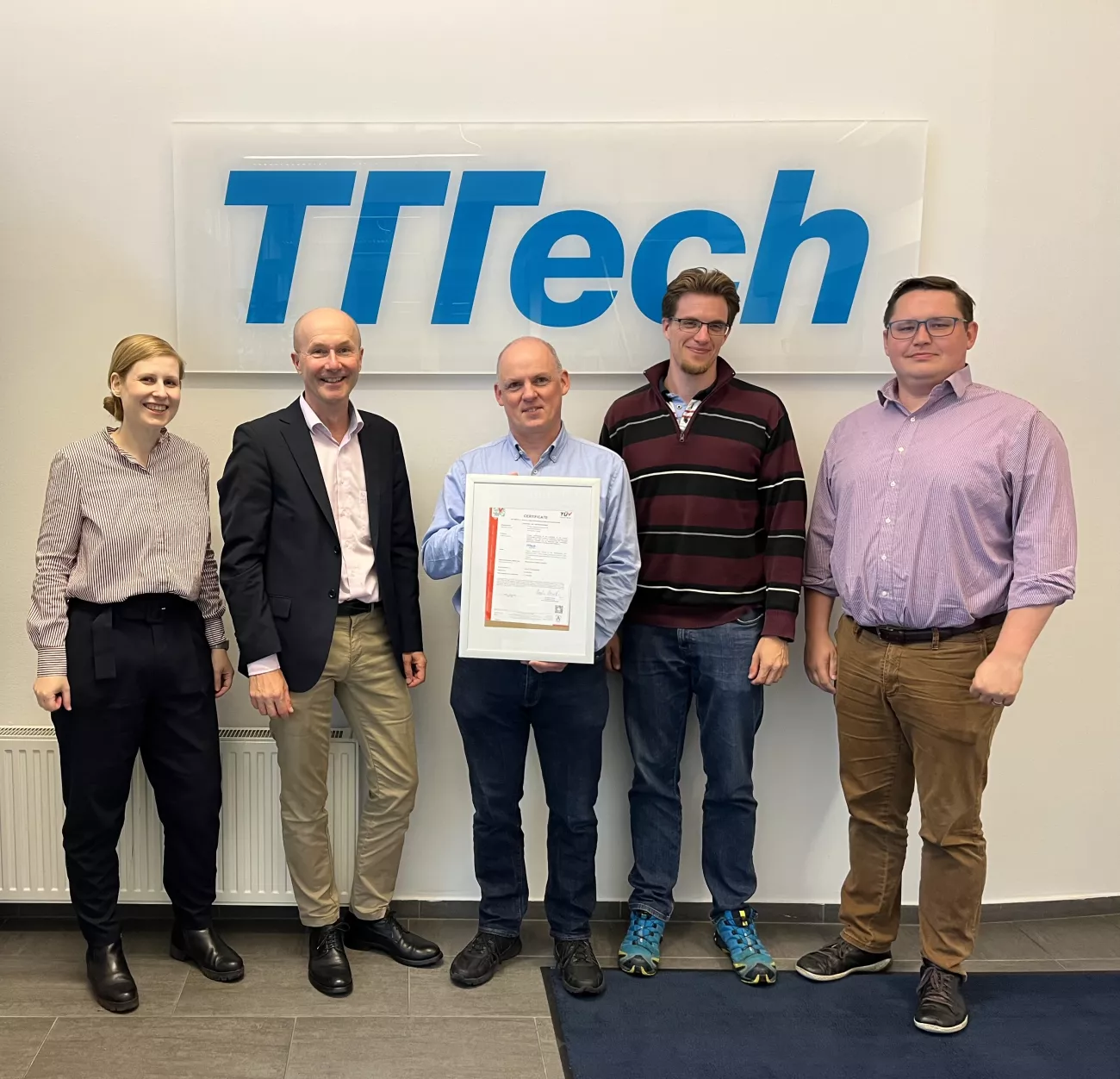 TTTech Industrial Team with TÜV